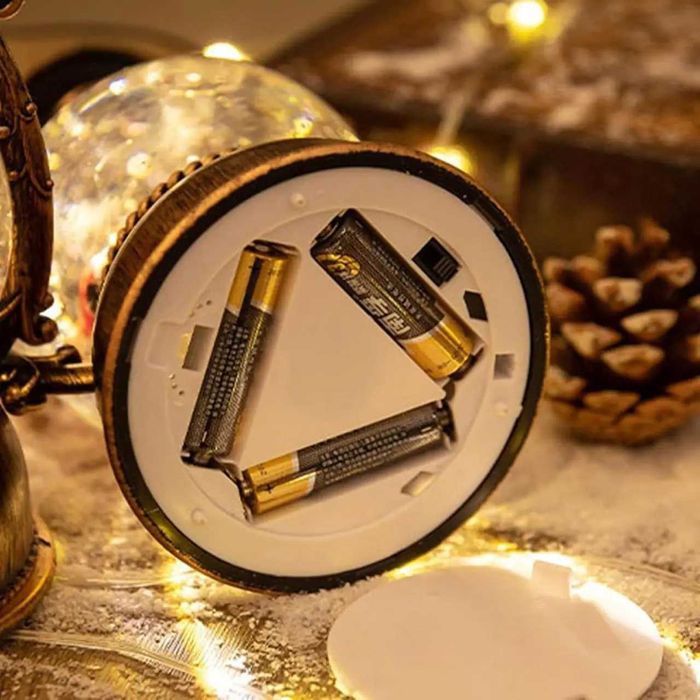 Новогодний ночник светильник HC-Q057 с музыкой. Размер 14x11x20см