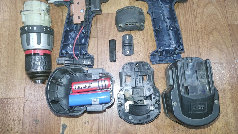 Шуруповерт AEG BS 12x бу.