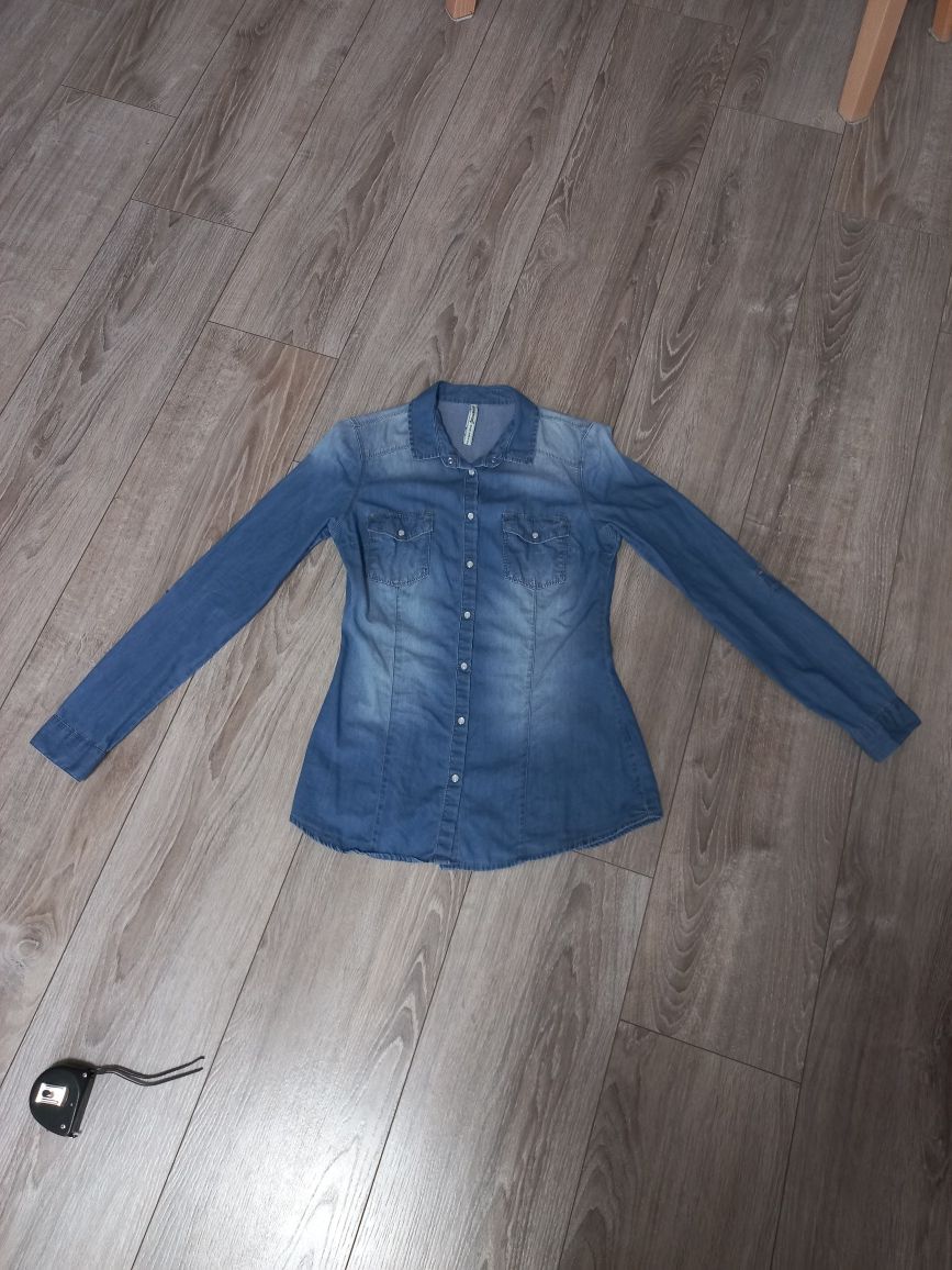 Koszula jeansowa damska Stradivarius rozmiar S 36