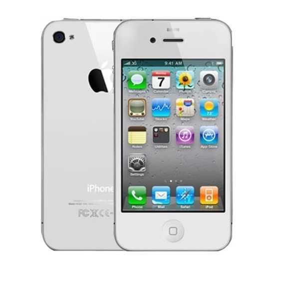 iPhone 4 apple biały