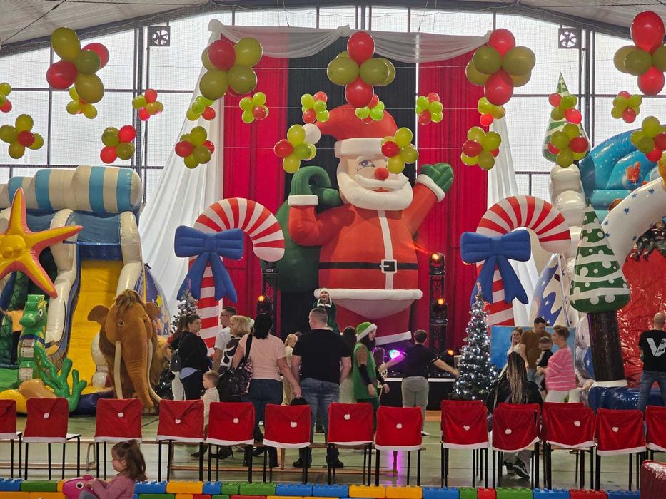 Snowtubing, wynajem atrakcji ,dekoracje świąteczne, dmuchańce zimowe,