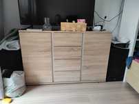 Komoda dąb sonoma 130 x 85 x 35