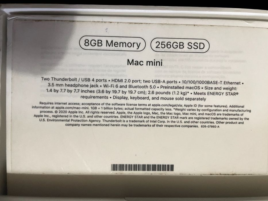 apple Mac mini m1