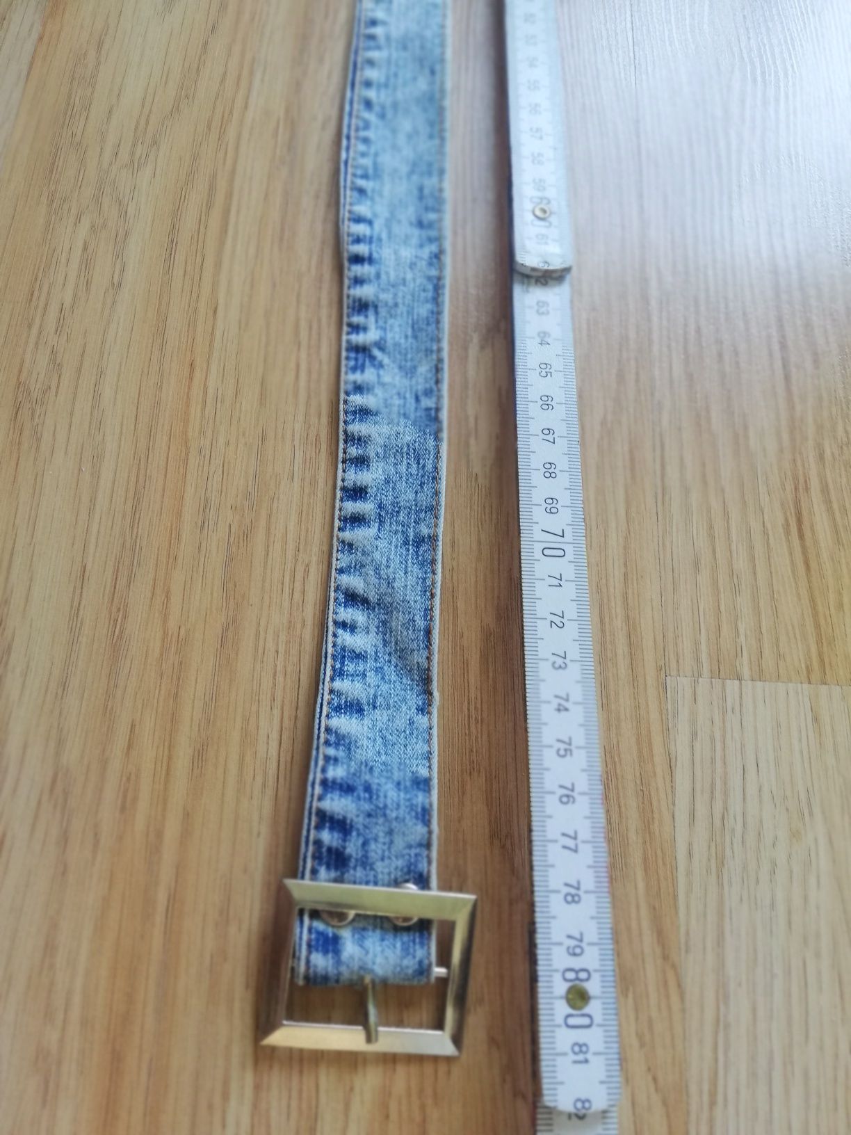 Pasek jeansowy 80cm