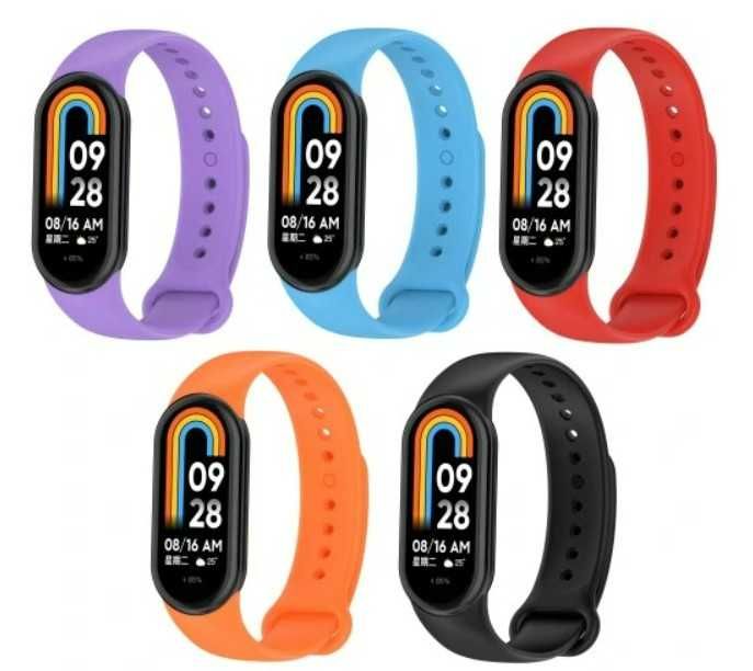 2x Pasek Opaska Bransoletka do smartbanda XIAOMI MI BAND 8 KOLORY