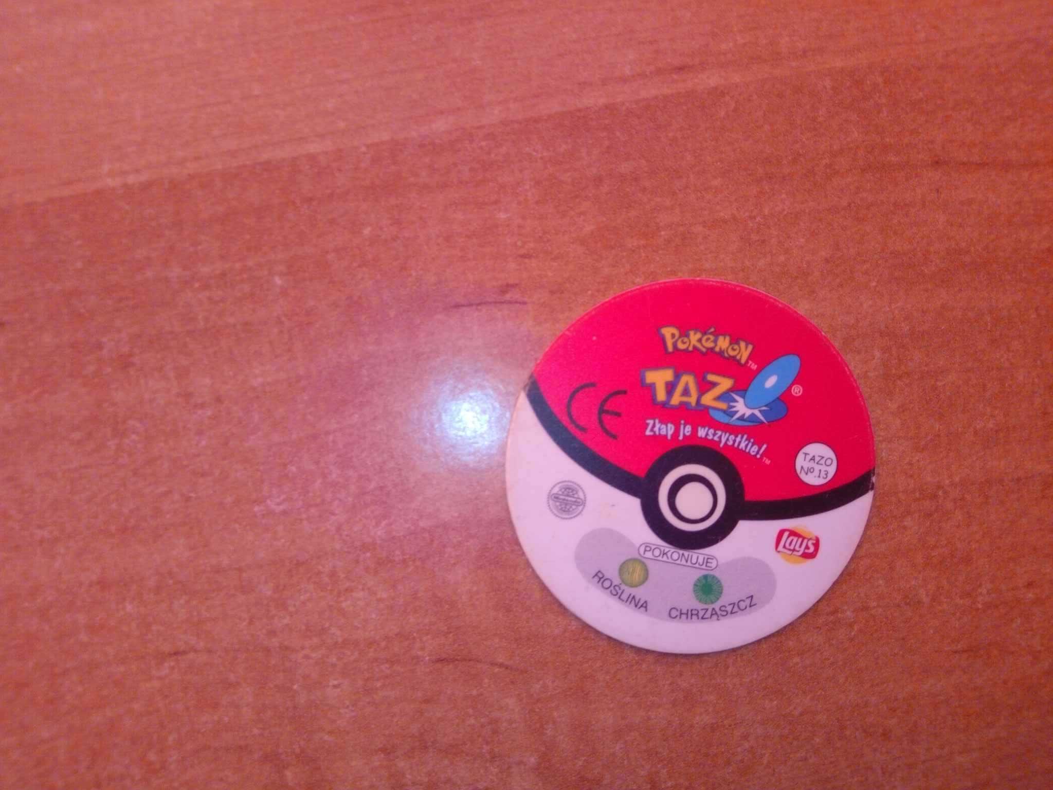 Pokemon Tazo Tazos #32 Nidoran Lays 2000 No 13 Złap je wszystkie