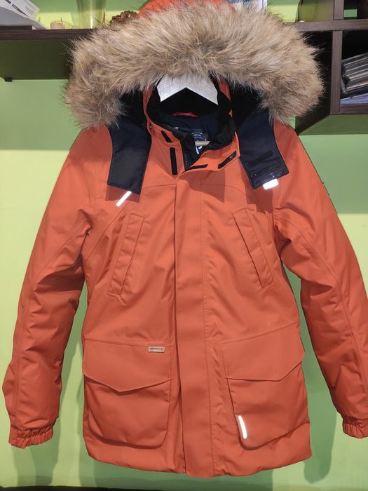 Reima tec+ пуховик 158+6р куртка парка зимняя