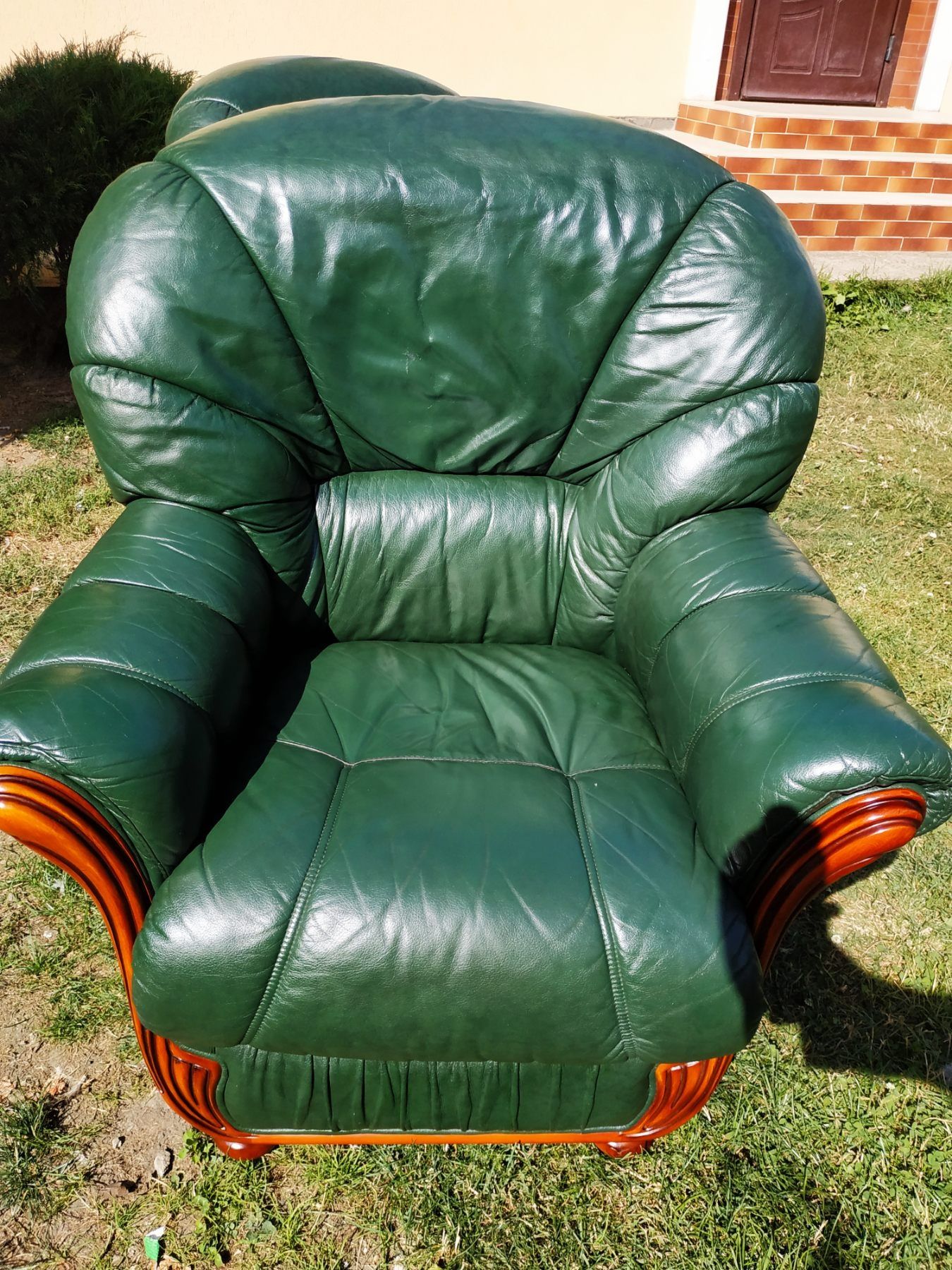 Шкіряні крісла Німеччина натуральна шкіра кожаные кресла кожа
