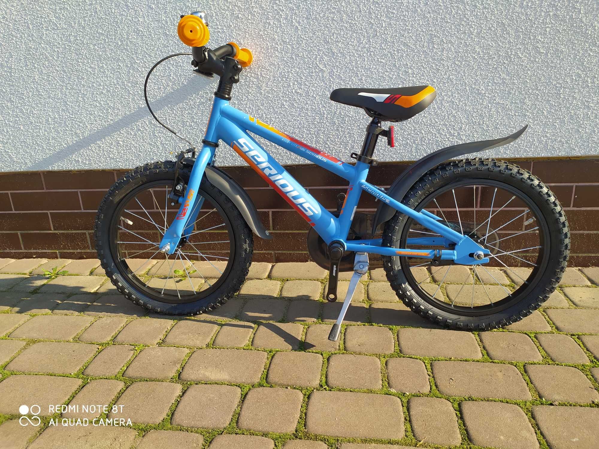 Nowy rowerek Serious Mtb Light Blue 16