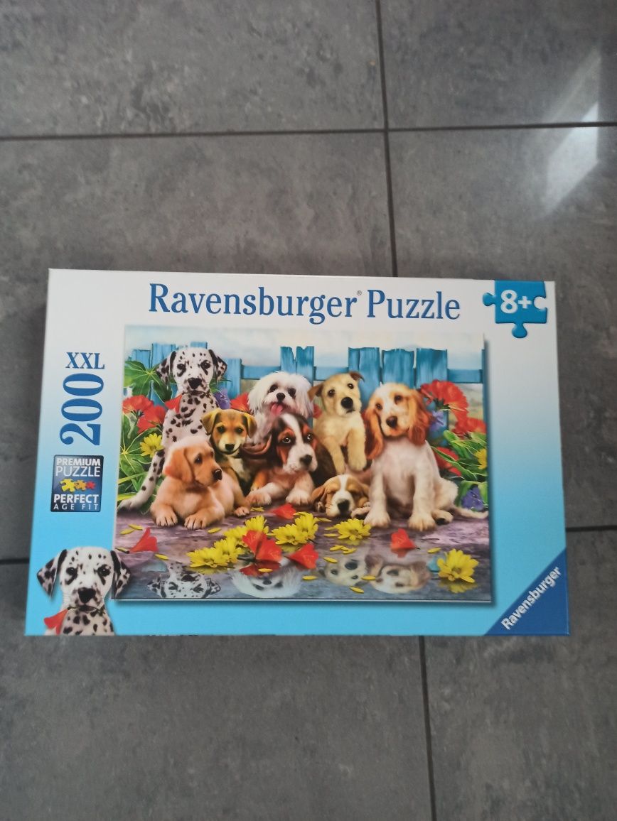 Puzzle Ravensburger 200 sztuk _psy