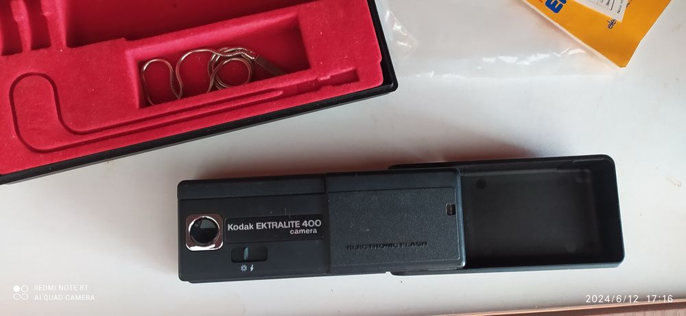 Máquina fotográfica Kodak Ektralite 400 vintage