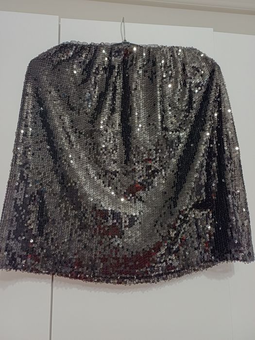 Спідниця новорічна паєтки XL