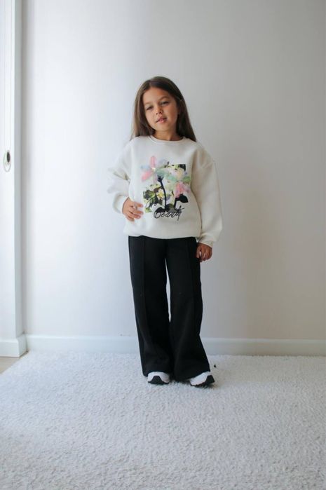 Теплий костюм на флісі для дівчинки