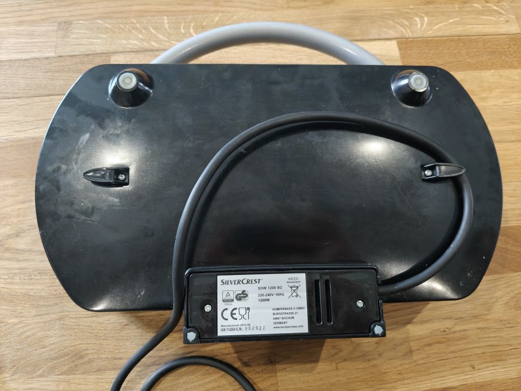 Podwójna gofrownica 1200W Silvercrest