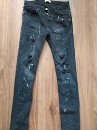 Zara Man jeansy dziury