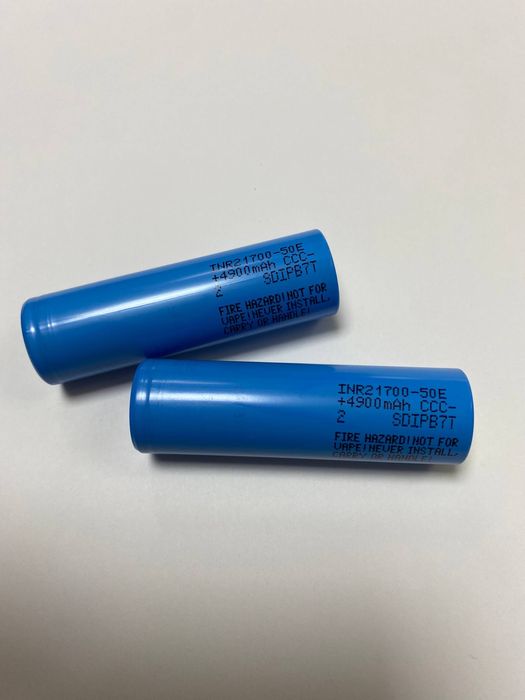 Акумулятори Samsung INR21700-50E Li-Ion 5000 mAh Нові ОРИГІНАЛЬНІ