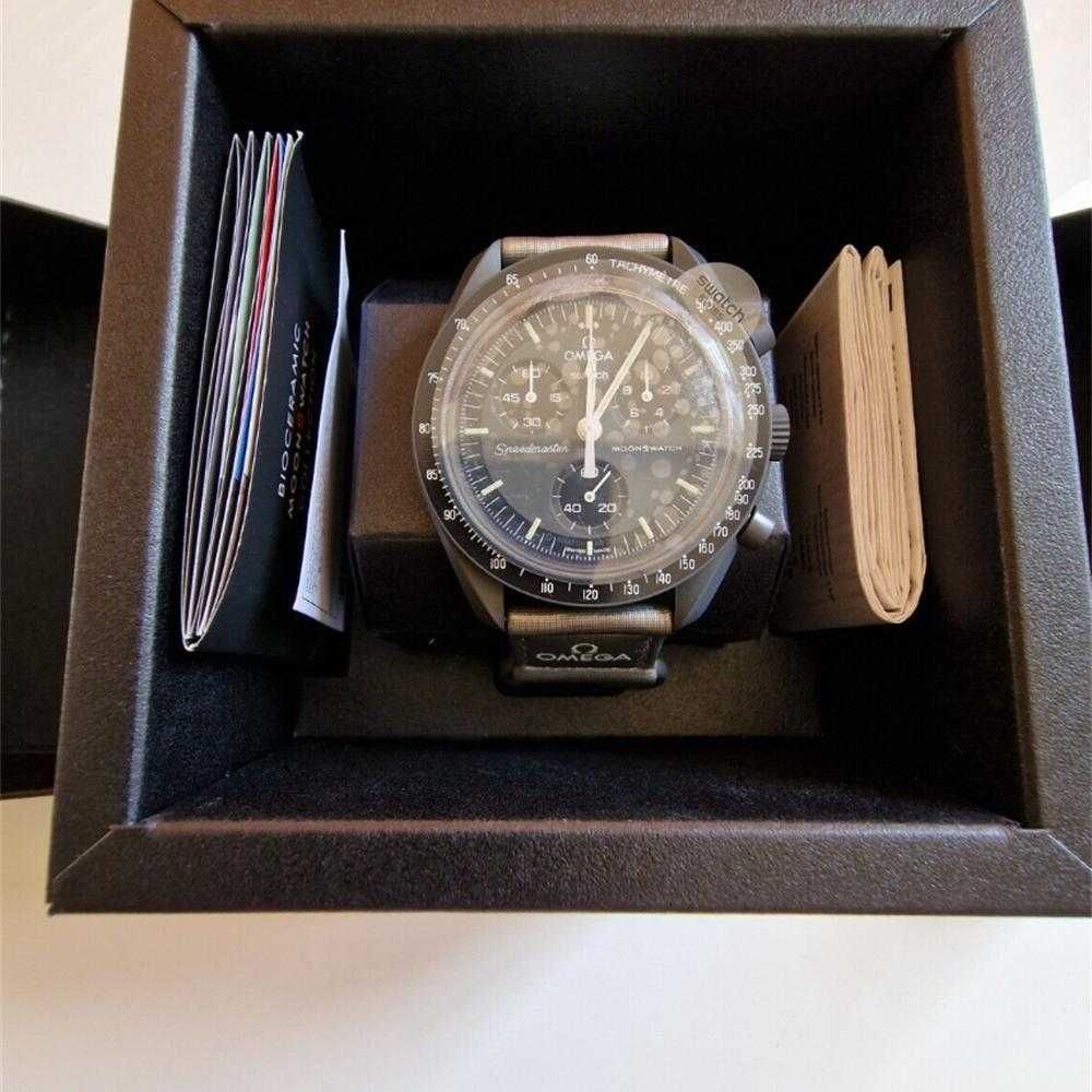 Omega x Swatch Mercury SO33A100 - Black Friday Promocja 2025