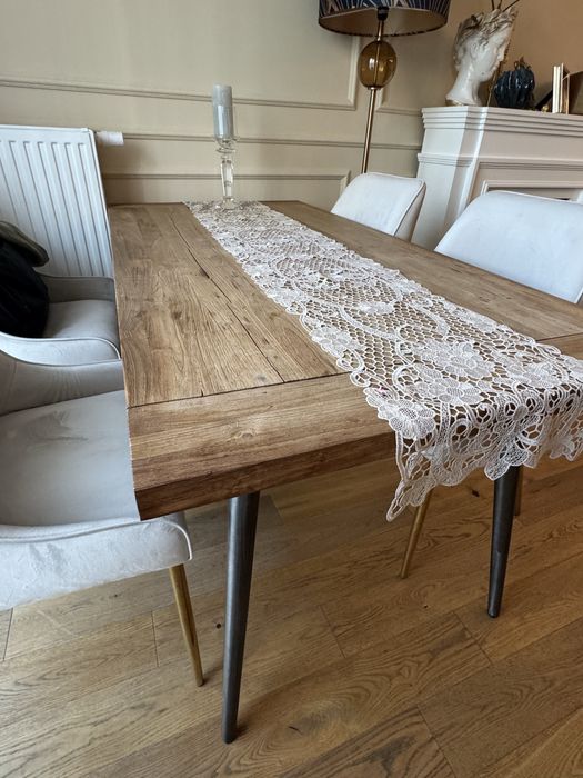 Stół dębowy loft/ boho