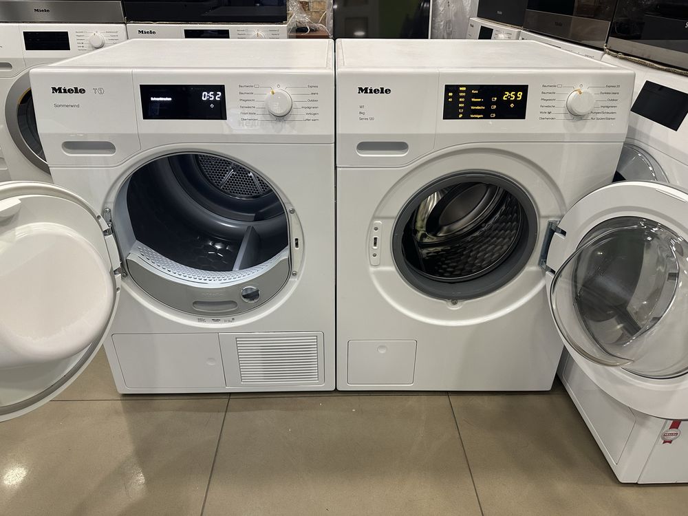 Комплект Miele : TCE 636 WP + WDD 035 WCS(Німеччина) 8кг. Сенсор.Стан!