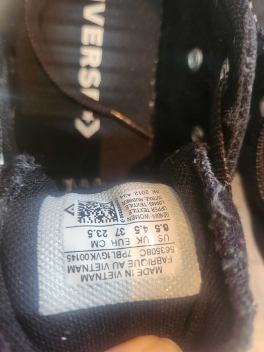 Trampki converse all star roz. 37