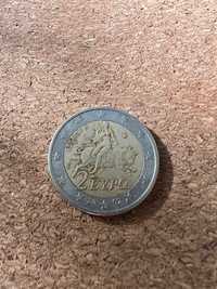 Moeda Rara de 2 Euros - Grécia 2002