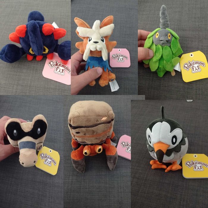 POKÉMON Vários peluches oficias do japão exclusivos e super raros