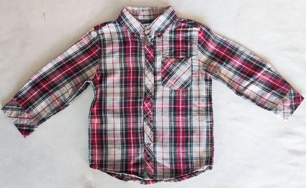 Camisas manga comprida algodão Gap Timberland Oshkosh 3-4 anos (104cm)