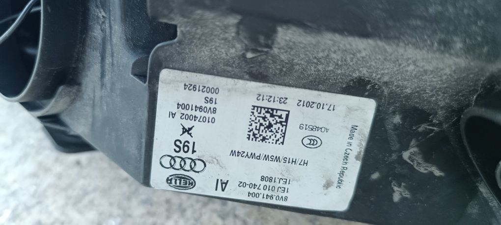 Farol Audi A3 H7