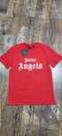 Palm Angels czerwona koszulka męska młodzieżowa t-shirt premium M