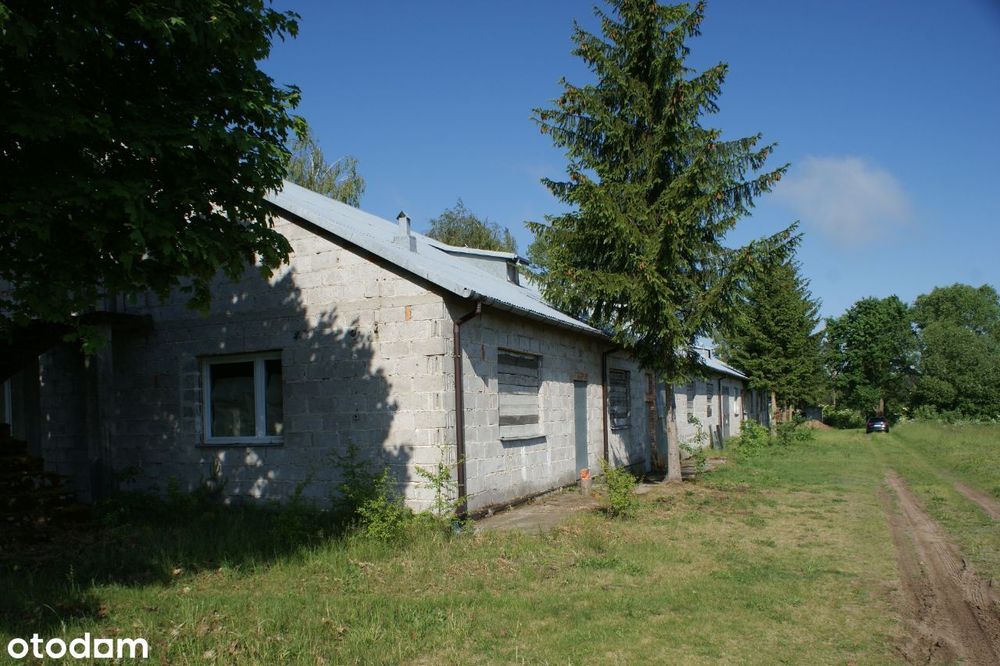 Działka przemysłowa 6600m2 + BUDYNEK 1000m2