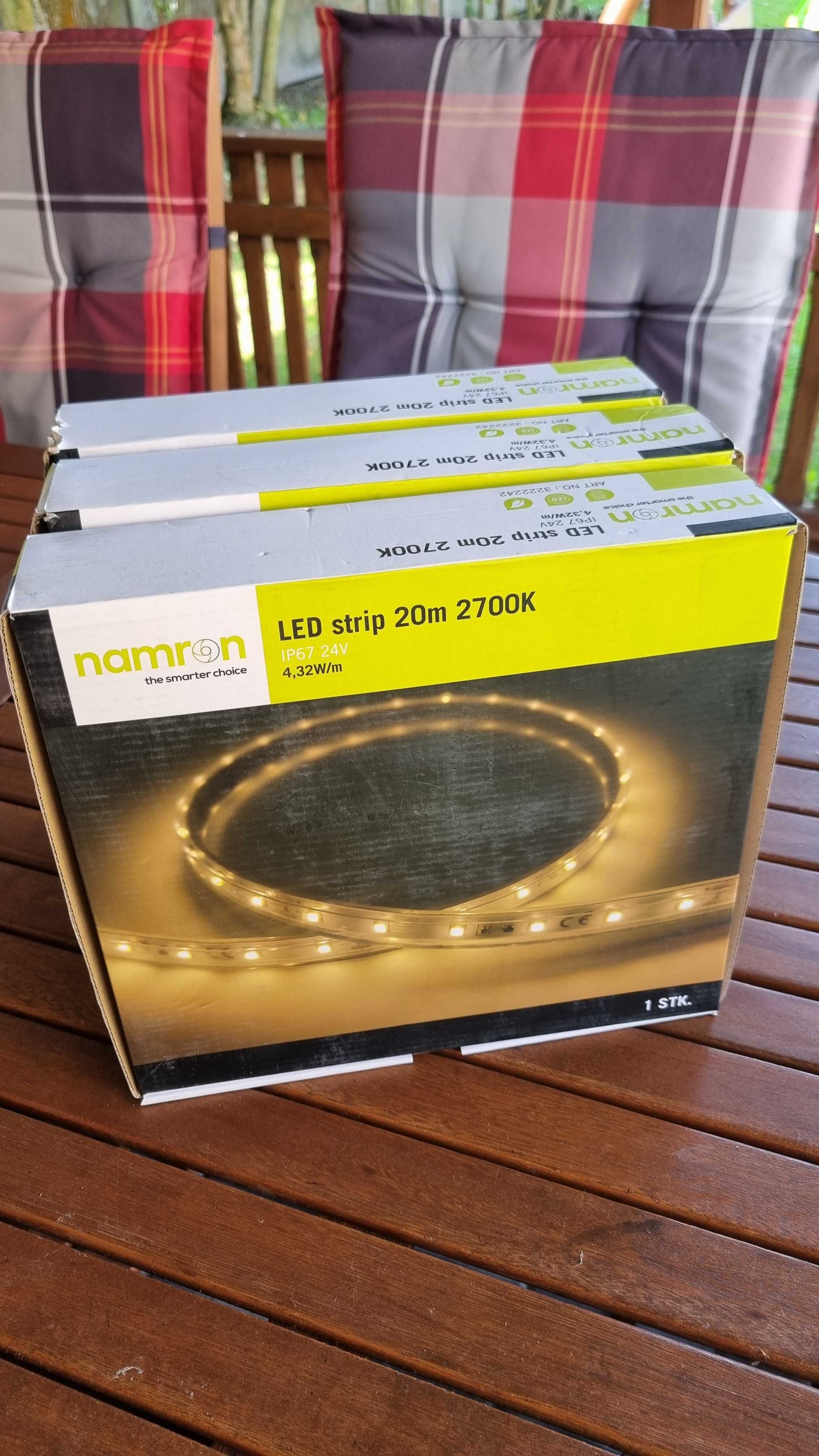 LED strip 20m 2700K
