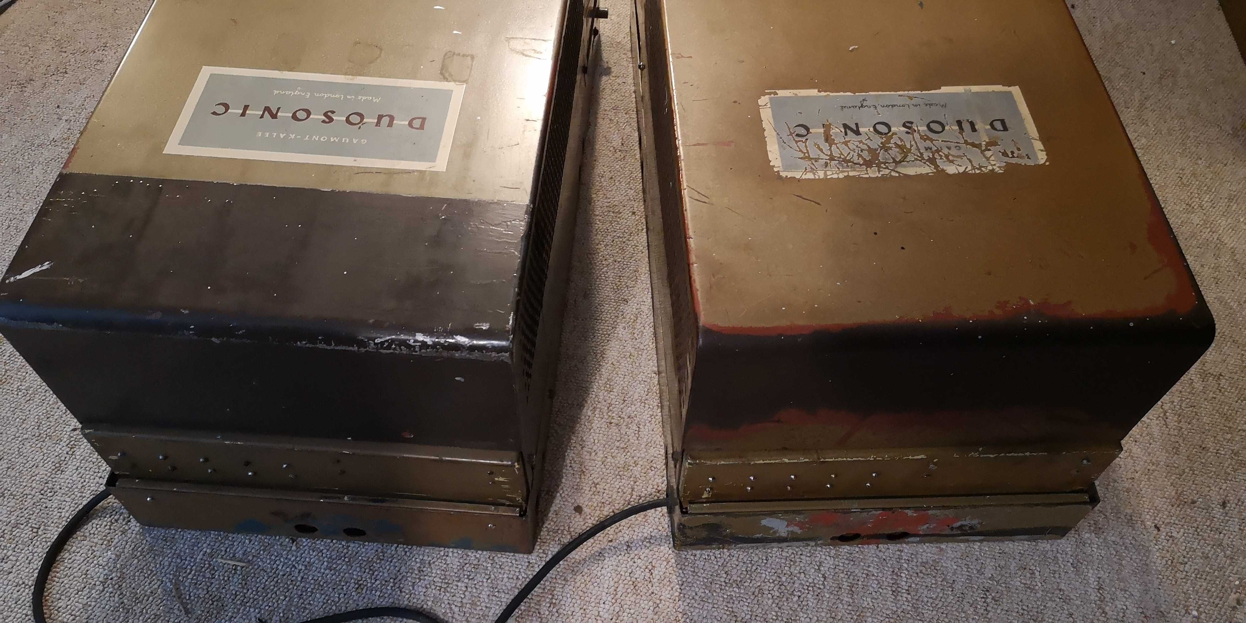Vintage valvulas KT66 amplifiers