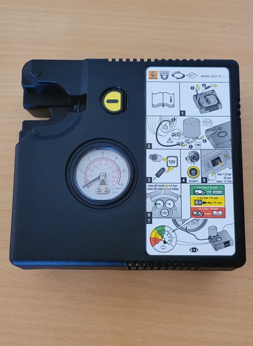 Kompresor zestawu naprawczego koła od Dacii Duster 2