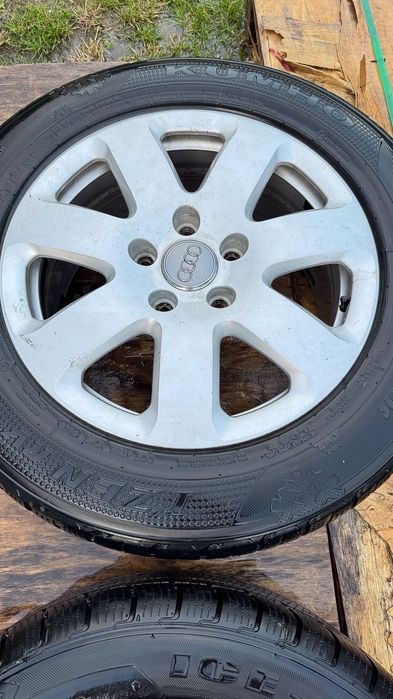 Felgi koła Q5 Q7 5x130 R18 AUDI 18 cali + opony zimowe 255/55 R18