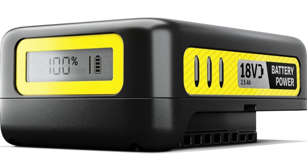 Kärcher, Zestaw: szybka ładowarka + bateria 18 V / 2.5 AH,