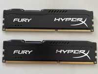 Pamięć ram 2x4GB HyperX Fury, DDR3, 1600MHz, CL10 (HX316C10FB/4)