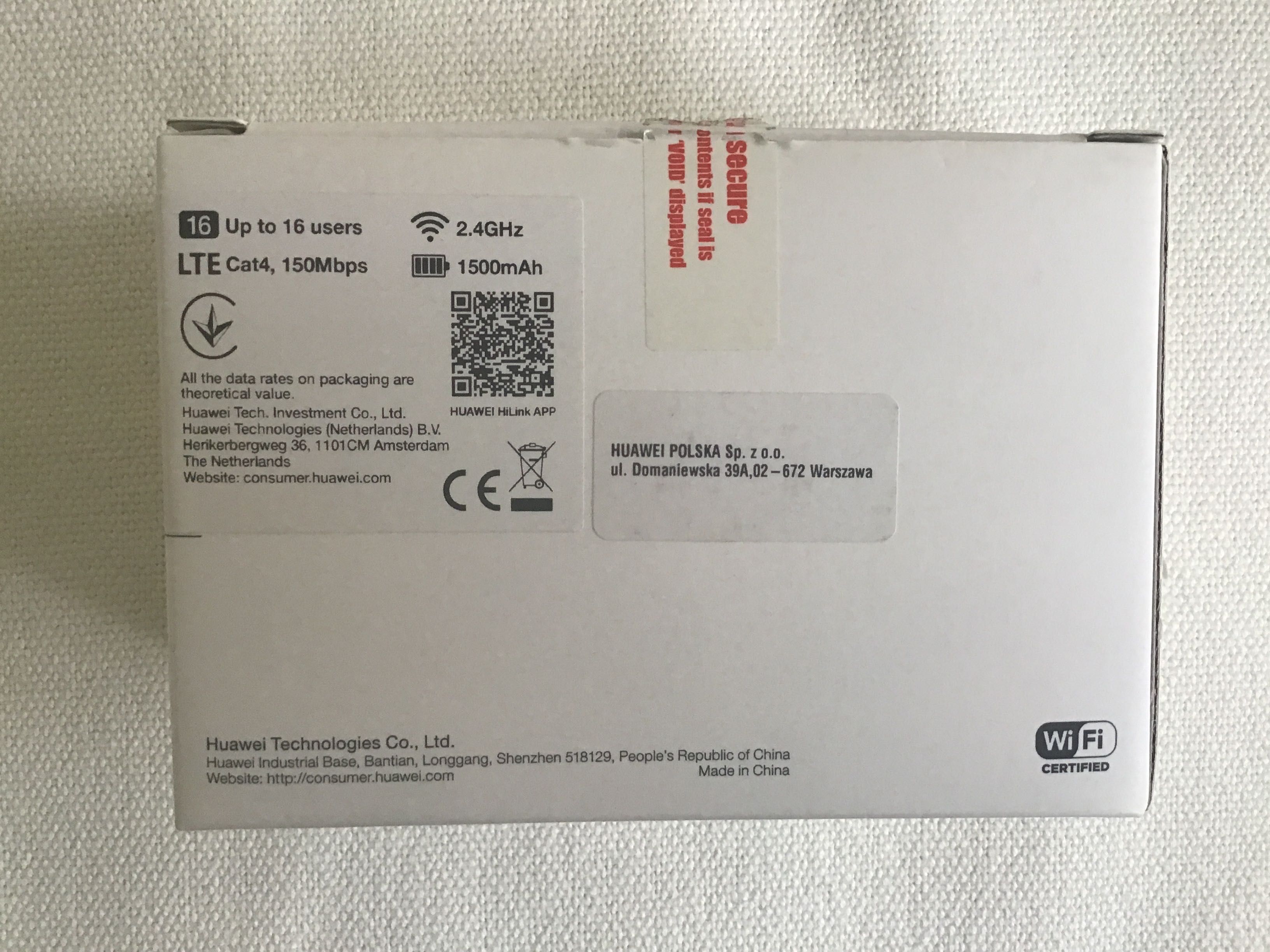 Ruter mobilny Huawei WiFi