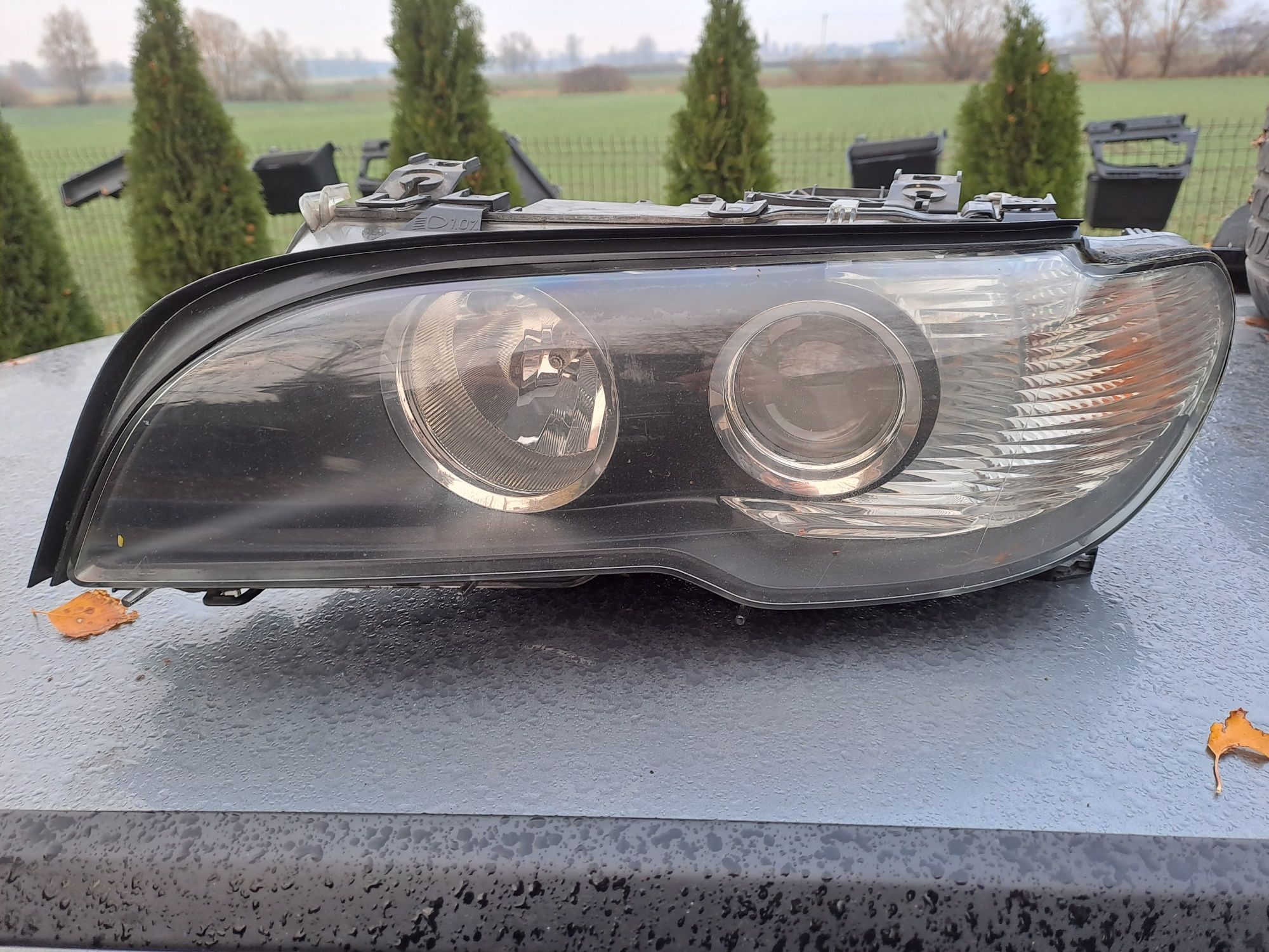 Lampa lewa bmw e46 coupe cabrio polift xenon Europa