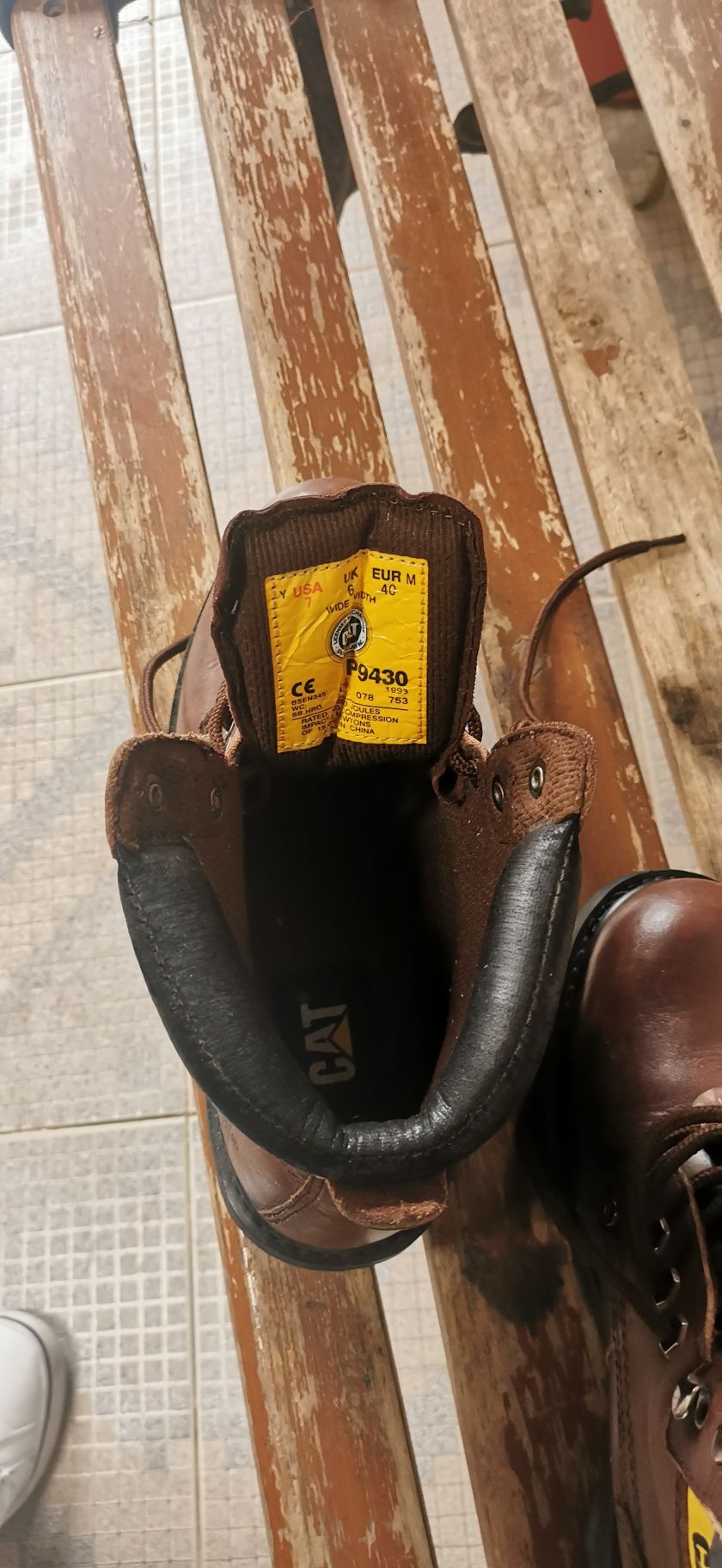 Botas de proteção CATERPILLAR