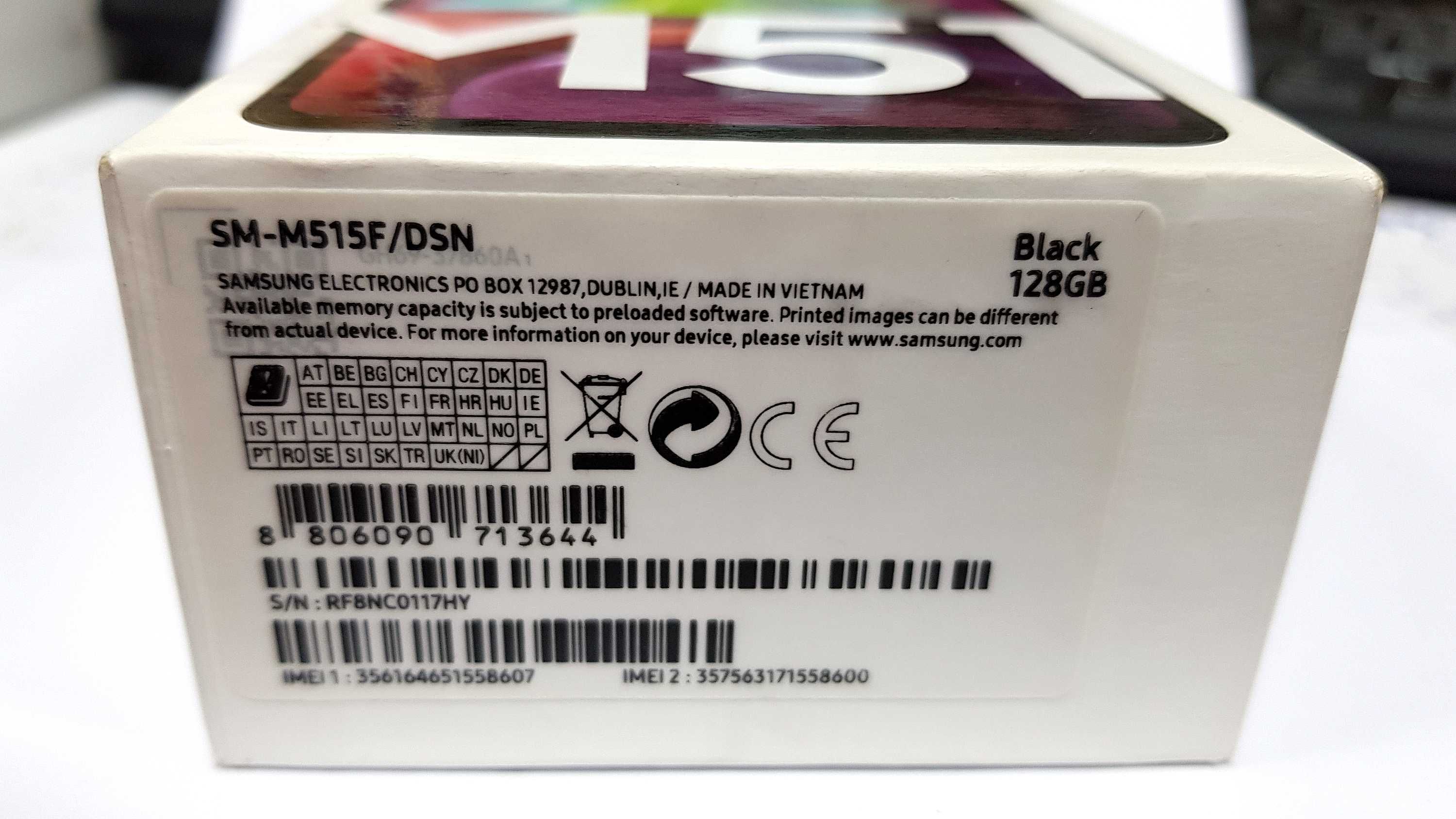 Ekran wyświetlacz LCD Samsung M51 SM-M51F/DSN  pęknięta szybka plecki