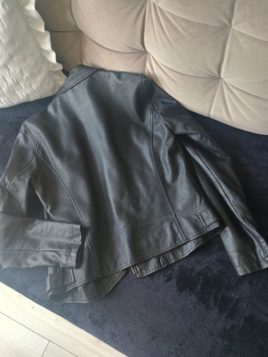 Czarna ramoneska damska S