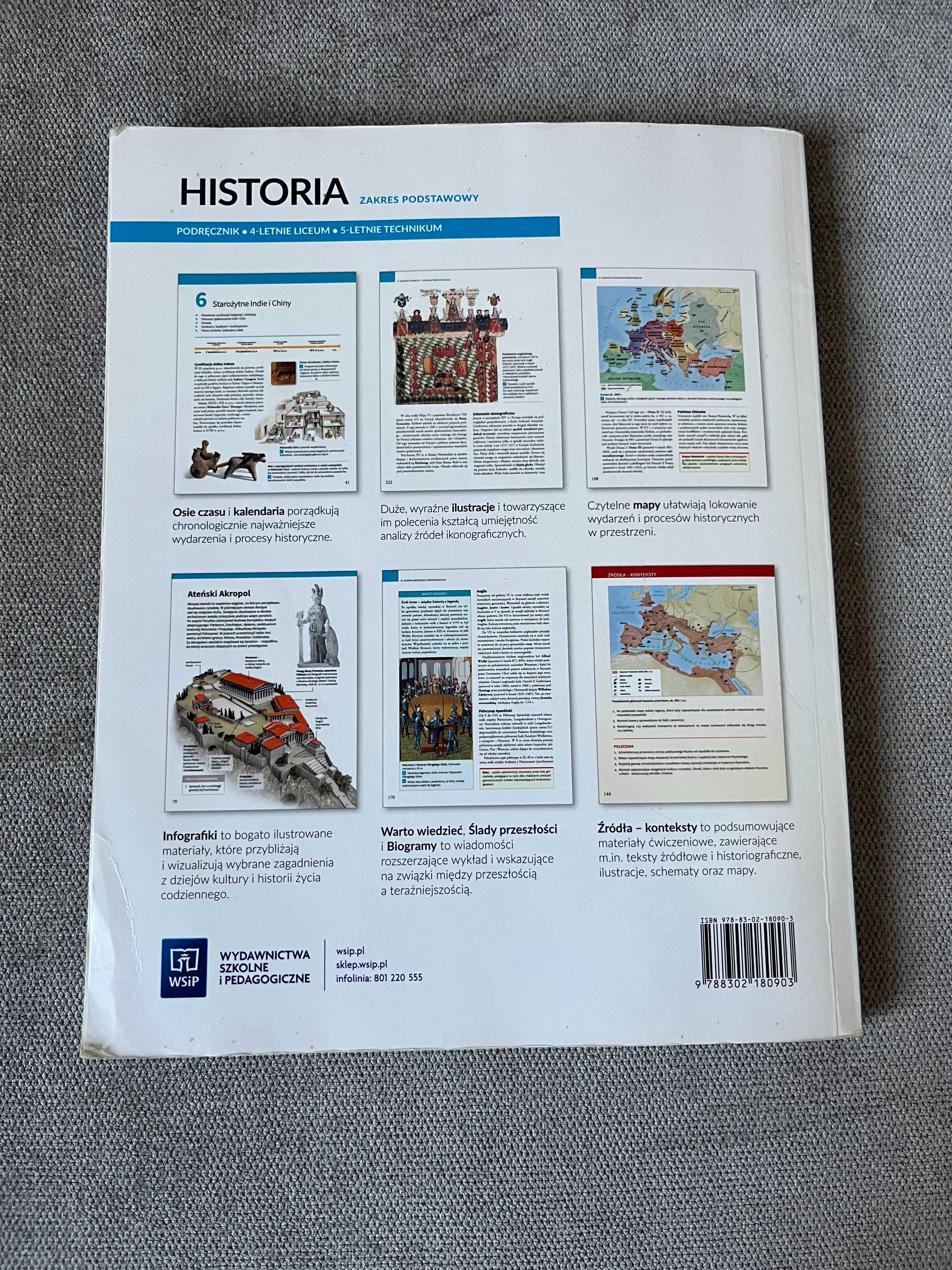 Historia podręcznik klasa 1 (Liceum i Technikum - zakres podstawowy)