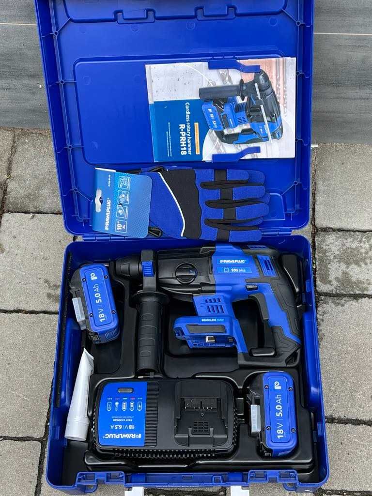 Rawlplug R-PRH18-XL2 Akumulatorowa Młotowiertarka SDS Plus/Komis