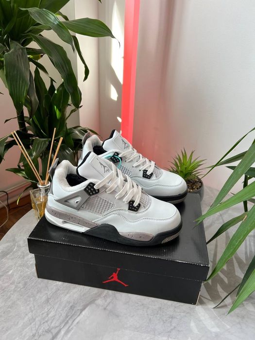 Зима! Nike Air Jordan Retro 4 , зимові кросівки,  чоловічі кросівки