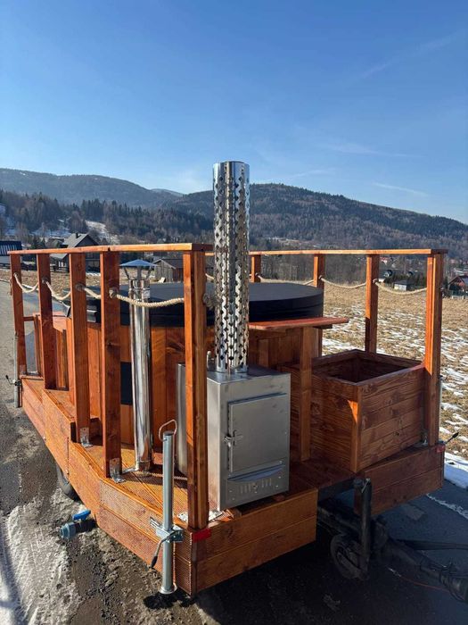 Relaks na kółkach - mobilna sauna/balia/jacuzzi