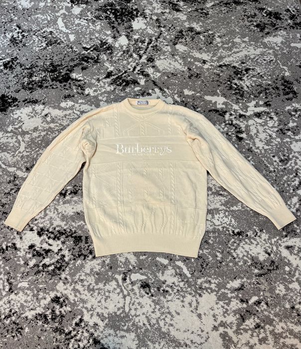 Винтажный свитер burberrys vintage