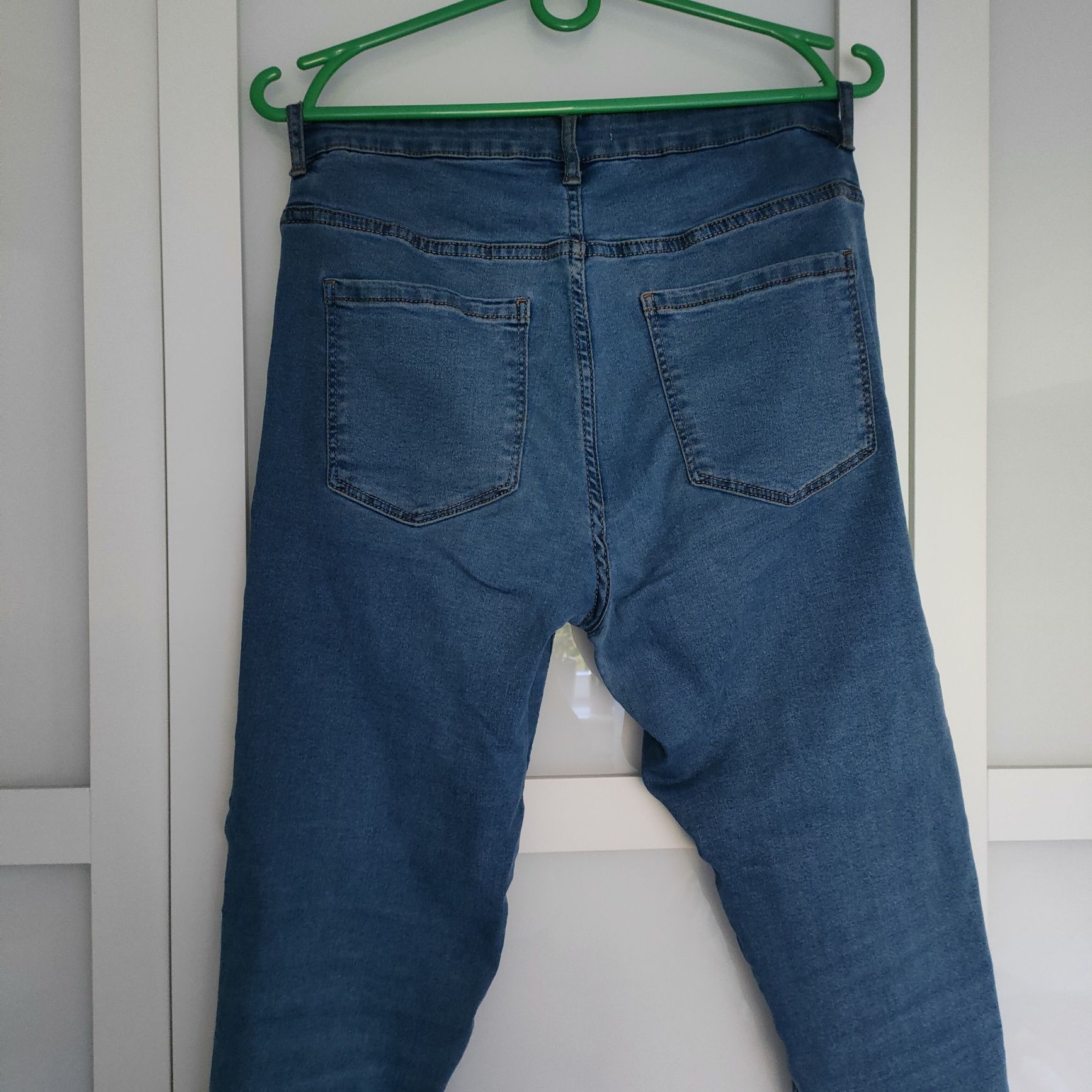 Jeansy skinny 42