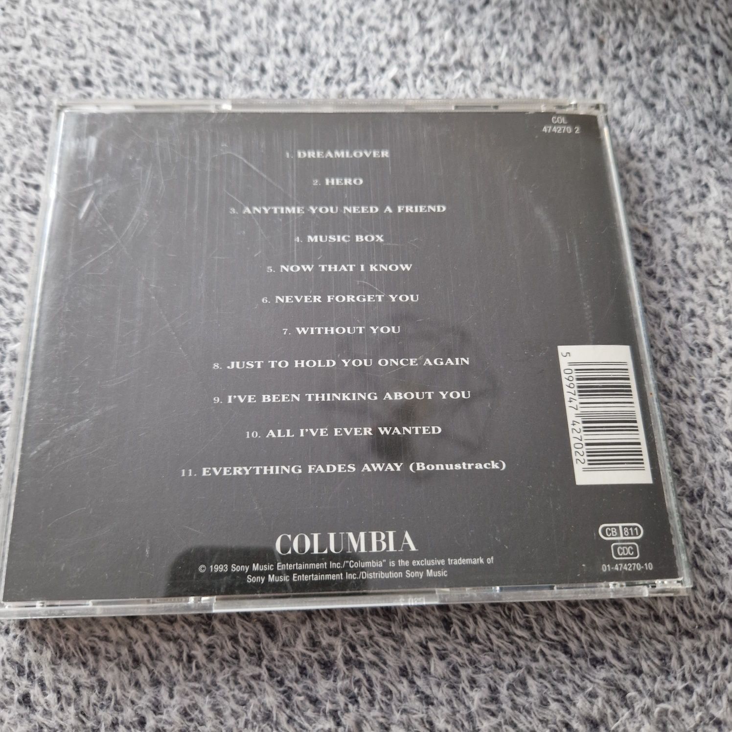 Mariah carey music box cd