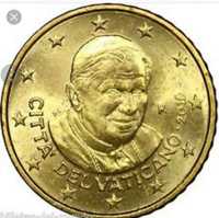 Moeda de 0.50 cêntimos do Vaticano