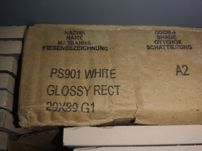Płytki white glossy PS901 29X89 G1
